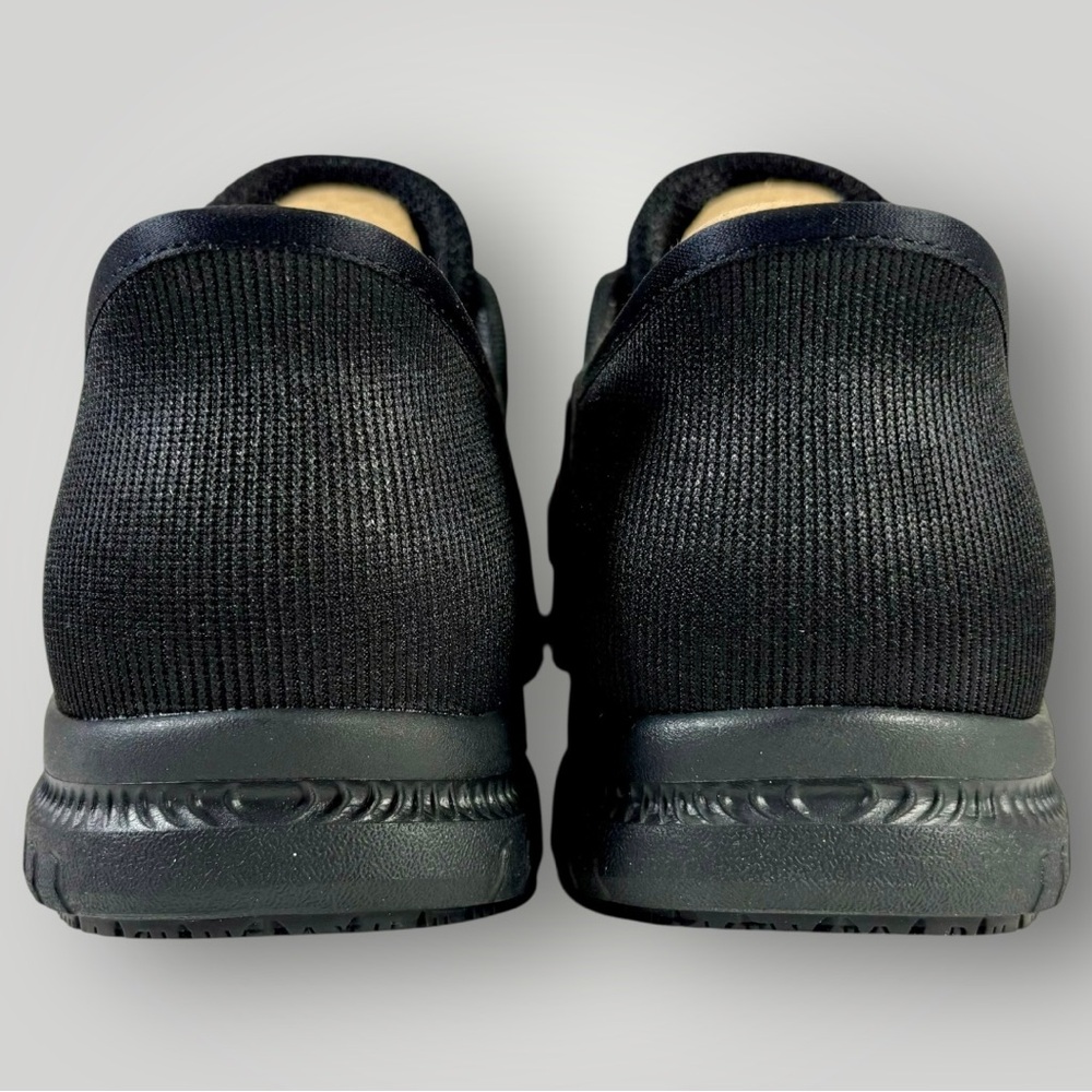 Skechers Slip-Ins Womens Size 9.5 Work Footwear Black Memory Foam - Picture 4 of 11